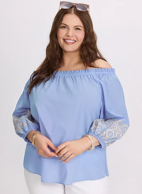 Off-The-Shoulder Blouse