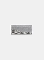 Rectangular Glitter Clutch