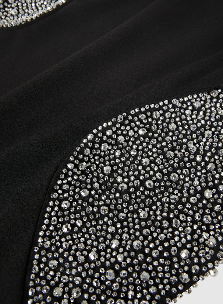 Crystal Embellished Dress