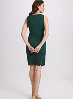 Cut-Out Hem Dress