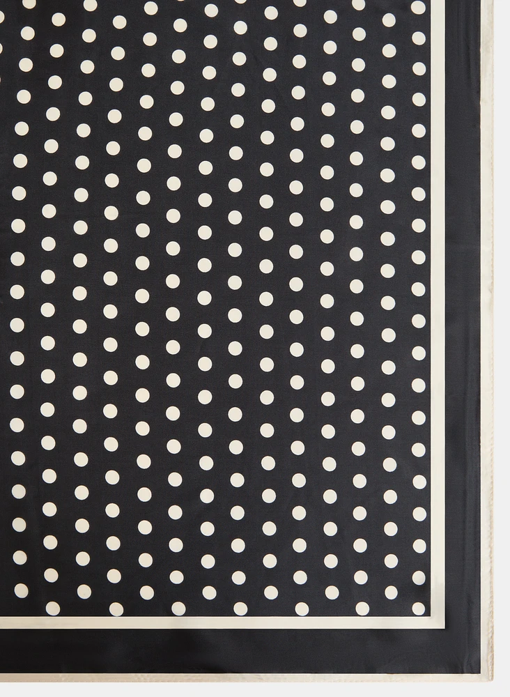 Polka Dot Scarf
