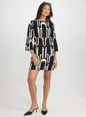 Graphic Geometric Dress