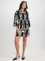 Graphic Geometric Dress