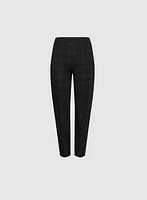 Sofia Plaid Print Pants - Short