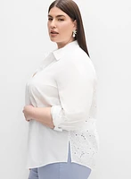 Melanie Lyne - Embroidered Back Blouse
