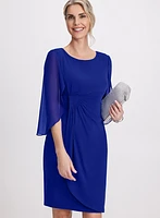 Chiffon Sleeve Dress