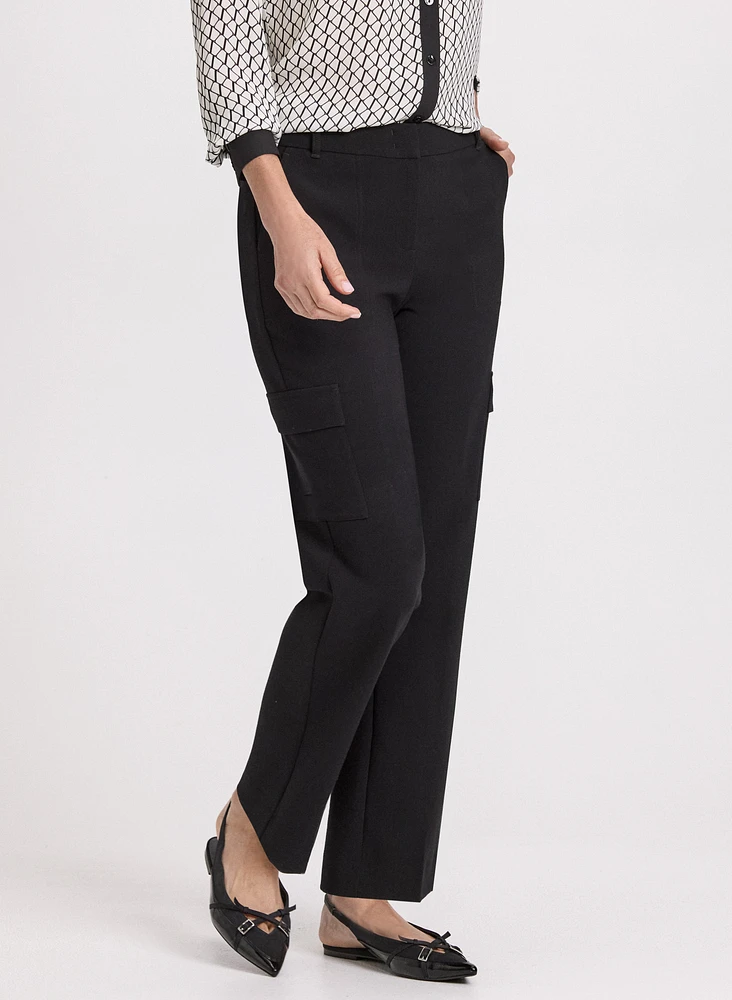 Emma Cargo Straight-Leg Pants – Short