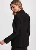 Notched Collar Blazer