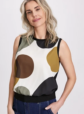 Dot Print Top