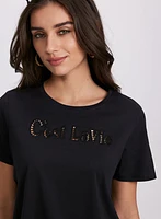 T-shirt à lettrage