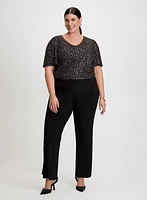 Olivia Pull-On Wide-Leg Pants