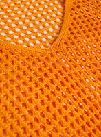 Open Knit Pullover