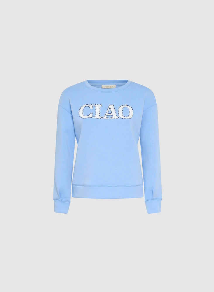 'Ciao' Long Sleeve Top