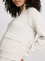 Short Zip-Up Top