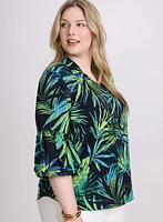 Joseph Ribkoff - Palm Print Blouse