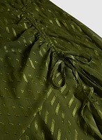 Satin Dot Dress