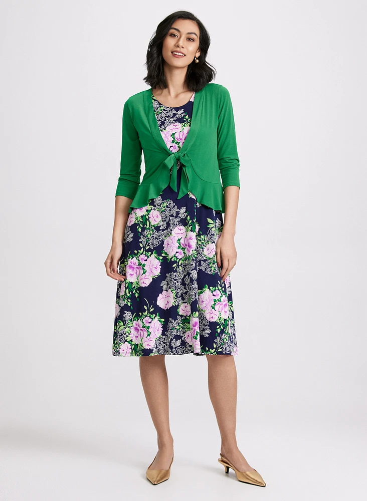 Bolero & Floral Dress