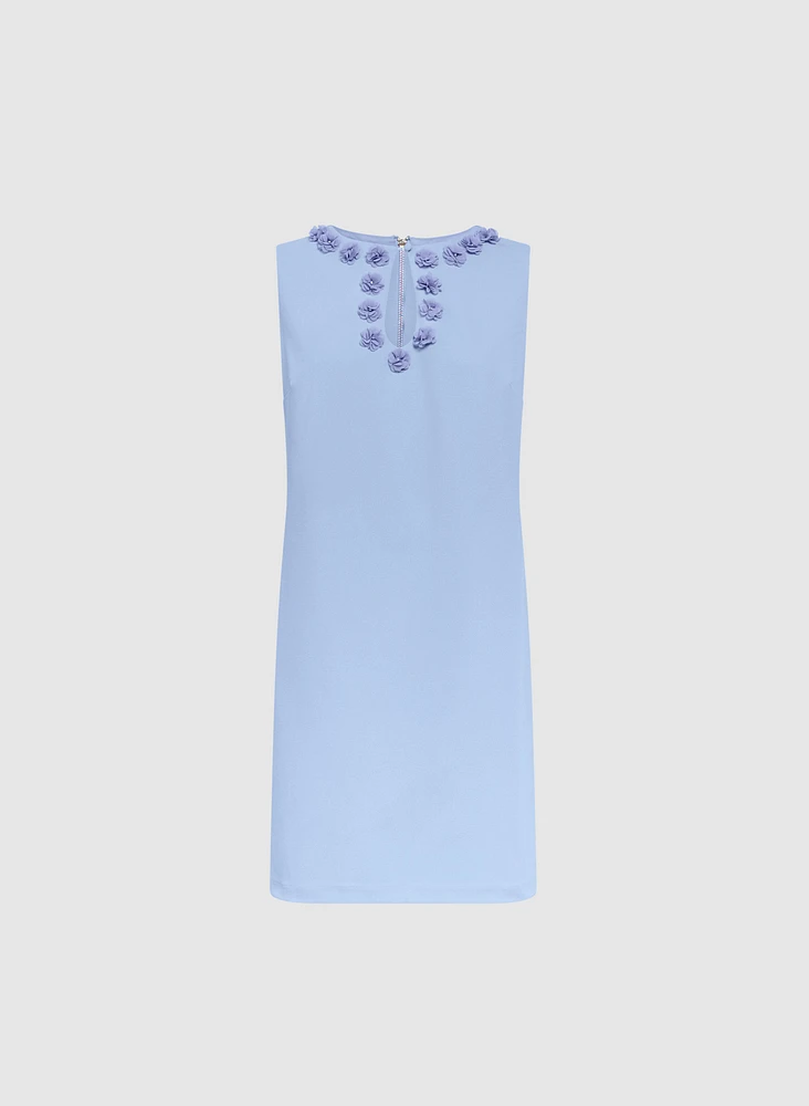 Rosette Embellished Dress