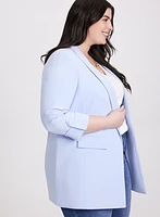 Open-Front Longline Blazer