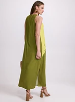 Floral Colour Block Dress