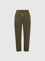 Olivia Crinkled Wide-Leg Pants
