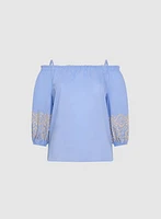 Off-The-Shoulder Blouse