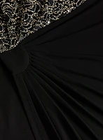 Sequined Empire Waist Dress