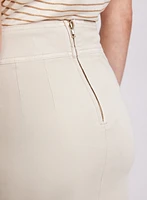 Denim Pencil Skirt