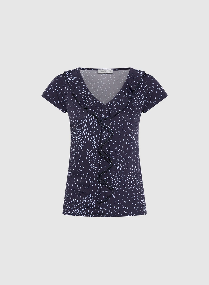Dot Print Top