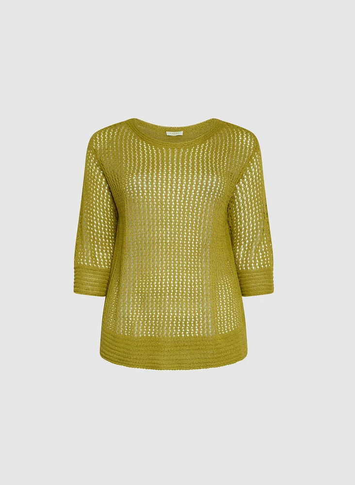 Open Knit Sweater