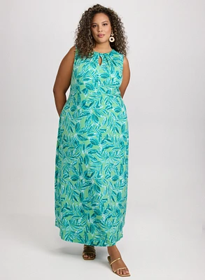 Tropical Maxi Dress