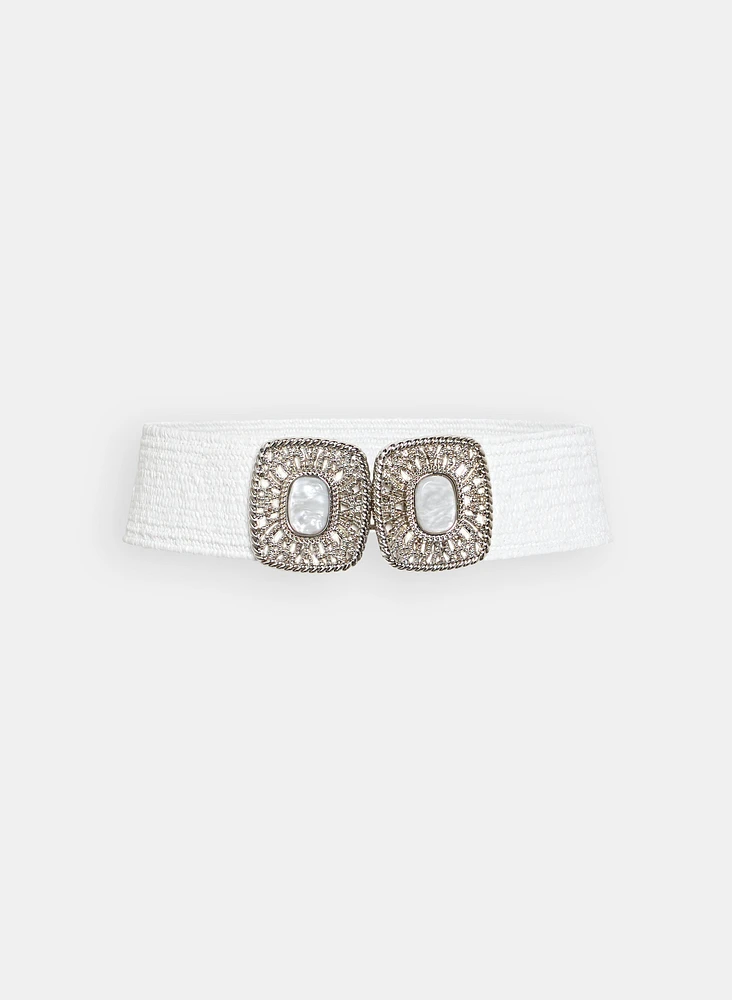 Stone Buckle Belt