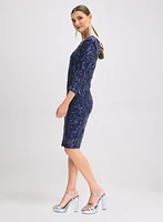 Sequin Pattern Dress
