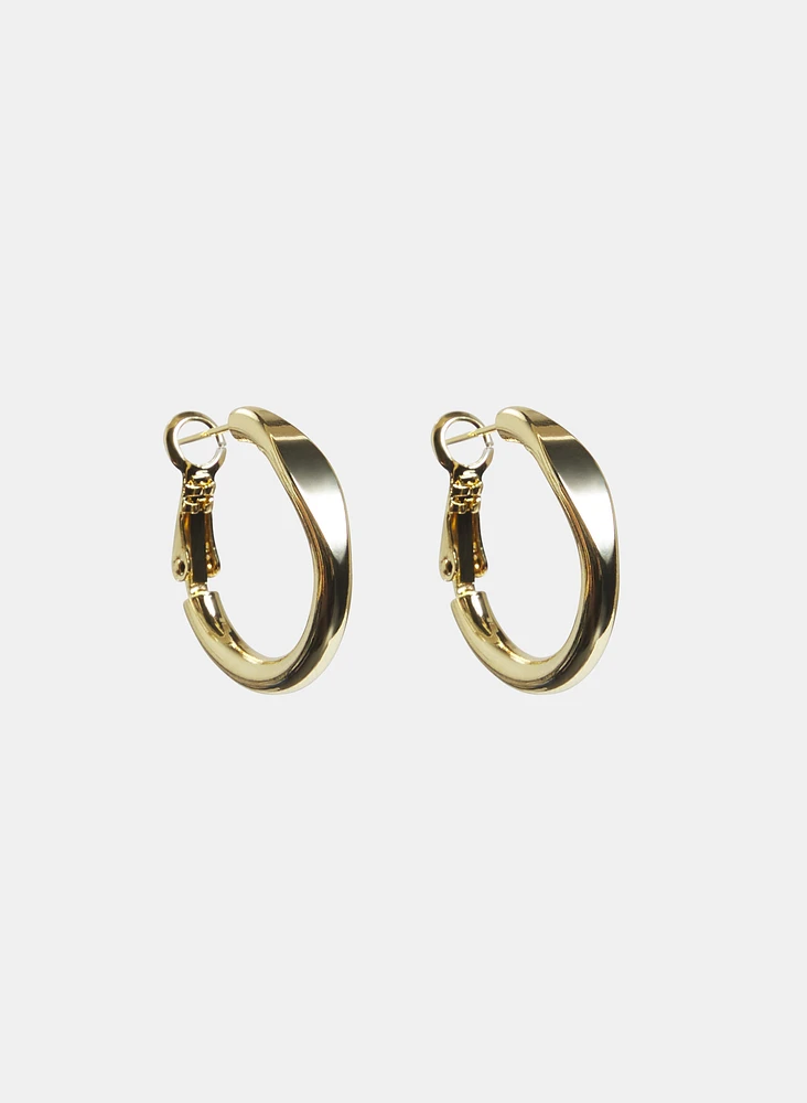 Irregular Hoop Earrings