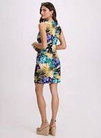 Tropical Print Dress