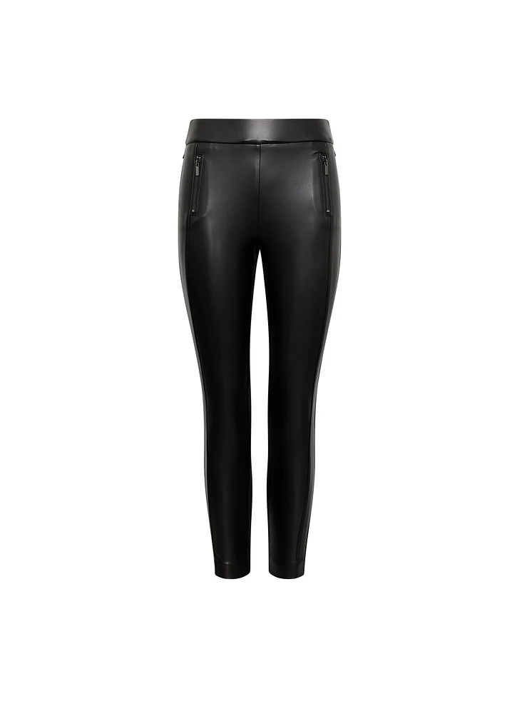 Chloe Vegan Leather Leggings