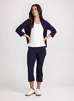 High-Rise Bengaline Capris