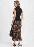 Leopard Print Blazer Dress