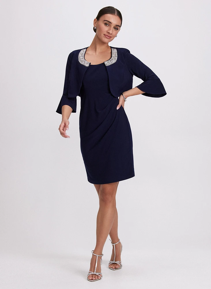 Jersey Bolero & Dress Set