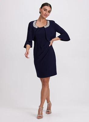 Jersey Bolero & Dress Set