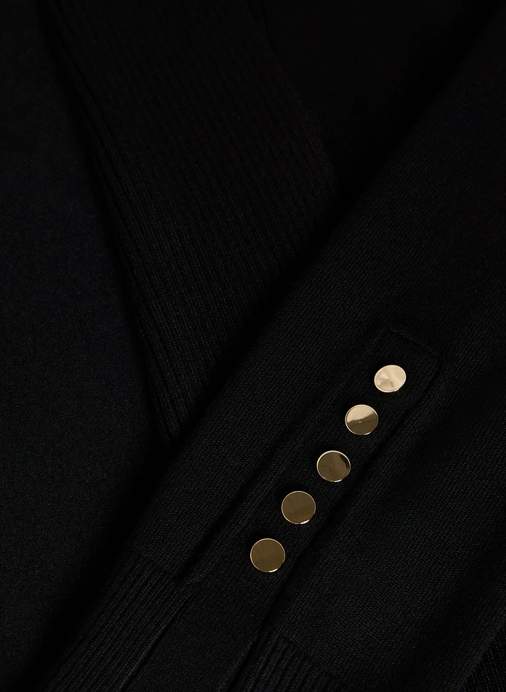 Button Detail Cardigan