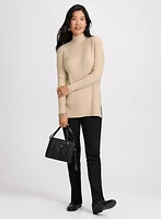 Cable & Rib Knit Sweater