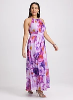 Floral Chiffon Dress