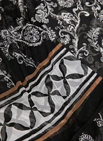 Patchwork Print Mesh Cover-Up