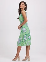 Floral Keyhole Dress
