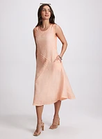 Robe midi en lin