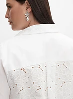 Melanie Lyne - Embroidered Back Blouse