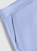 Olivia Chambray Wide-Leg Pants