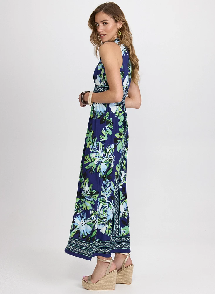 Robe maxi florale