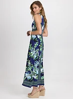 Robe maxi florale